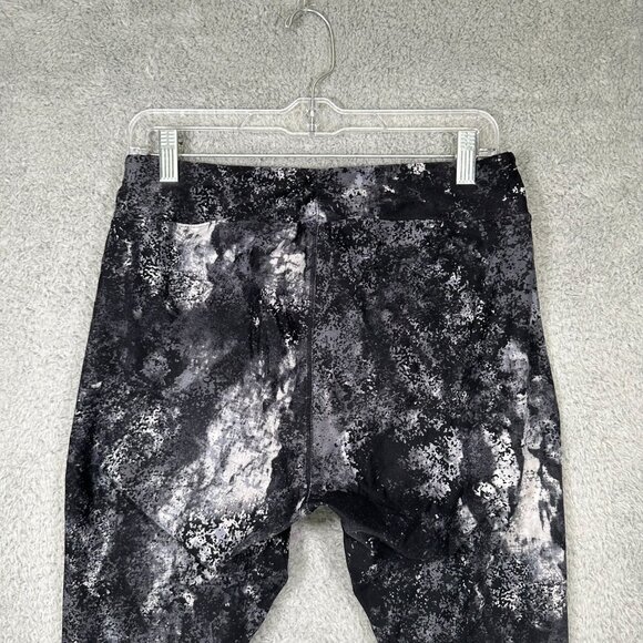 Calvin Klein Women's Leggings Activewear Pants Size OX (~12W) Black Nylon Blend - Picture 4 of 12